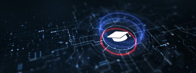 E-Learning Concept: Enhancing Education Through Digital Learning Platforms.