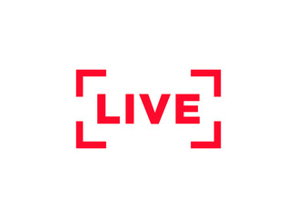 Illustration of an Live Streaming Logo