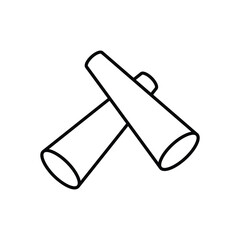 Chalk vector icon