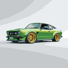 cool cars vector for graphic designer