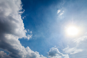 Nature Blue Sky and Cloud