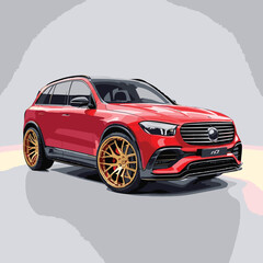 Obraz premium cool cars vector for graphic designer