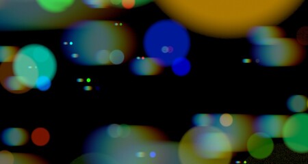 Abstract Blurred Lights