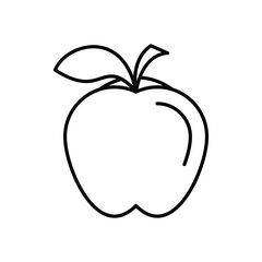 Apple vector icon
