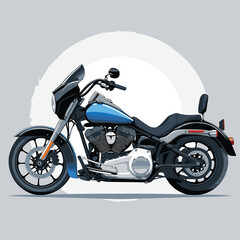 Obraz premium motorbike vector for graphic design