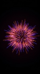 An energetic neon light burst radiating