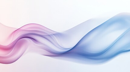 Obraz premium Abstract Minimalist Wave Concept for Modern Food Presentation