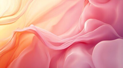 Fototapeta premium Soft and Luxurious Waves in Dynamic Food Background Design