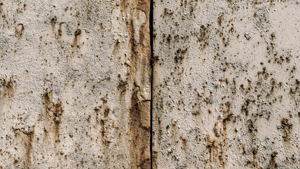 texture of a gray painted metal surface with rust