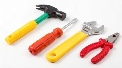 Tool Kit, Isolated, White Background