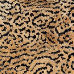 Print-ready pattern consisting of real animal textures