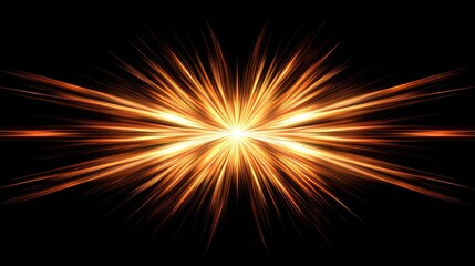 A dynamic splash of color bursting from a single point on a dark background.