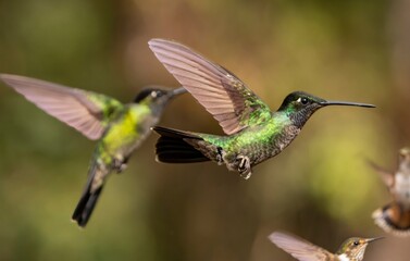 Fototapeta premium hummingbird in flight