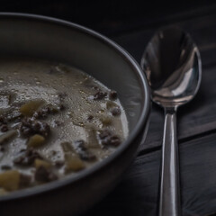 Sanfte Hackfleisch-Lauch-Suppe – Zart & cremig