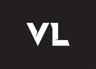 VL letter logo and initial logo design