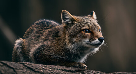 Obraz premium Close up of endangered species wildlife animal conservation biodiversity protection efforts