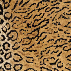 Print-ready pattern consisting of real animal textures