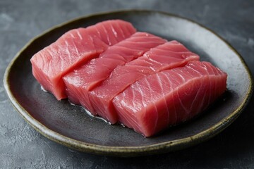 Fresh seafood on a plate