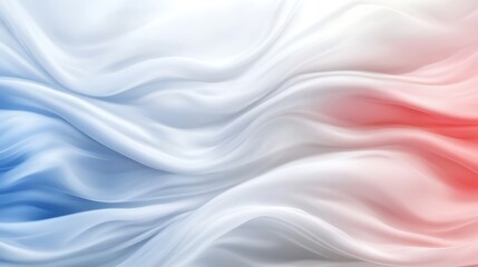 Obraz premium Abstract blue red wave fabric texture background