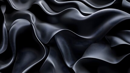 Obraz premium Pitch black background with a minimal light