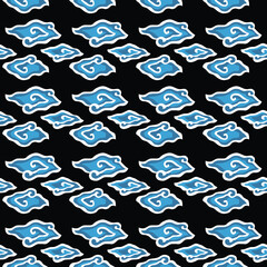 indonesian batik. indonesian batik pattern vector. Batik Indonesian: is a technique of wax-resist dyeing applied to whole cloth, or cloth made using this technique originated from Indonesia.