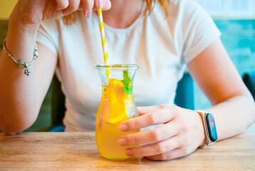 vitamin smoothie. refreshment and healthy eating