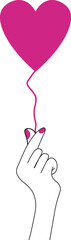 Valentine day love silhouette vector file