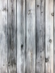 Obraz premium Gray Wooden Plank Background - Close-up of a weathered gray wooden plank wall, perfect for rustic backgrounds or textures