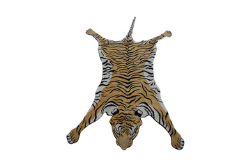 leopard print isolated on white  They're Great! | Tiger Rugs – The Ruggist