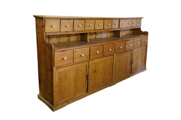 antique wooden chest  19th Century English Pine Dresser Base