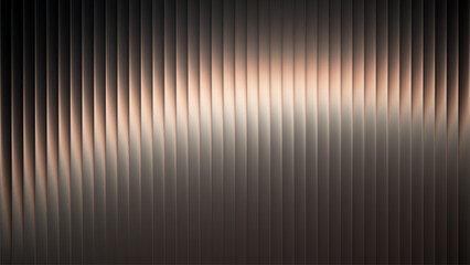 Adobe Illustrator ArtworkLuxury elegant metal ribbed surface background with gradient waves and soft reflections in retrofuturistic style for dynamic industrial design, high-tech aesthetic or trendy v © 3d_kot