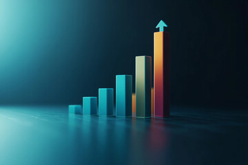 Trade, modern technology, investment and analysis concept generated with AI