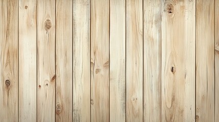Fototapeta premium Light Beige Wooden Planks Texture
