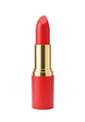 red lipstick realistic 3D isolated on white background