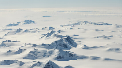 White frozen landscape of Antarctica. © AlexandraDaryl