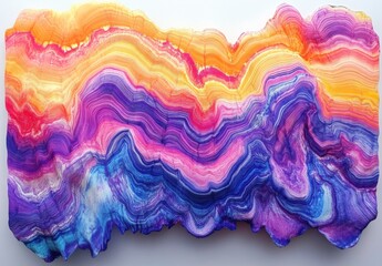 brilliant patterns made using tie dy