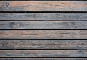 Obraz premium Brown unpainted natural wood with grains for background and texture.