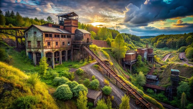 Abandoned Zinc Mine: Medical Research Site - Urban Exploration Photography