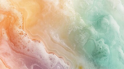 Obraz premium pastel bath foam texture background