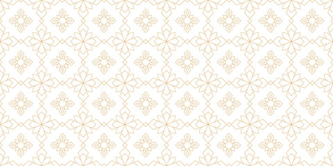 seamless damask pattern, Seamless Geometric Floral Pattern Background