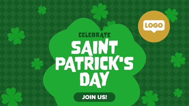 Leprechaun St Patrick's Day Celebration Title