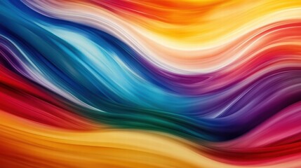 Obraz premium colorful abstract swirls background