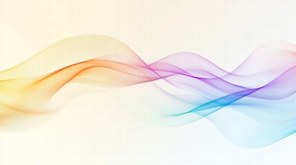 Obraz premium colorful abstract wave background