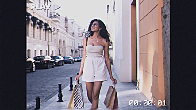 Old School VHS Recorder Overlay