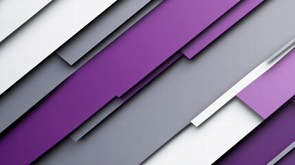 Obraz premium abstract purple gray white geometric background