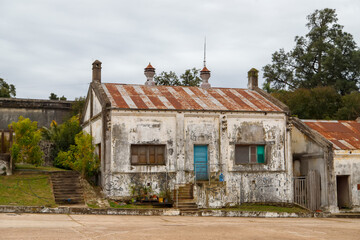 old house in the village