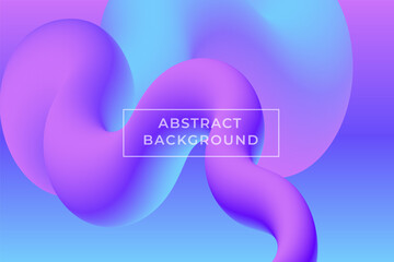 Fluid Abstract Gradation Background Design Template