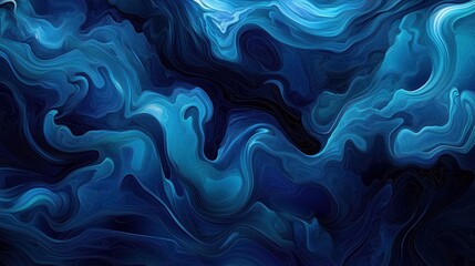 Fototapeta premium abstract blue swirling marble texture