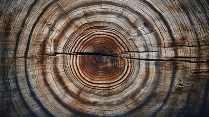 Fototapeta premium trunk tree growth rings