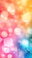 Colorful Bokeh Lights Abstract Background (1)